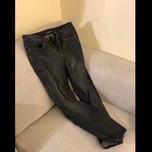 Lee regular fit mid rise straight leg jeans black